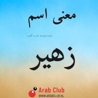 معنى اسم زهير