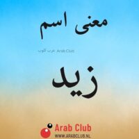 معنى اسم زيد