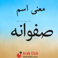معنى اسم صفوانه