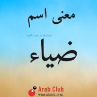 معنى اسم ضياء